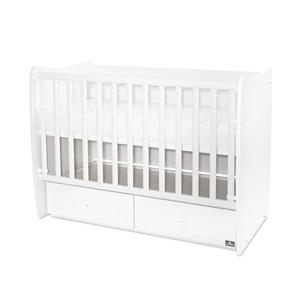 Patut balansoar Lorelli Matrix White new, transformabil, 60x120 cm imagine
