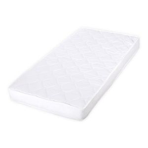 Saltea pentru pat Lorelli Eco Tex, 2 straturi cocos si spuma elastica, 60x120x10 cm imagine