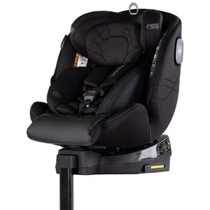 Scaun auto pentru copii Chipolino Premium Blackberry i-Size, rotativ, 40-150 cm, sistem isofix si picior de suport, protectie la impact lateral SPS, tetiera reglabila, husa detasabila imagine