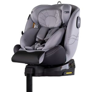 Scaun auto pentru copii Chipolino Premium Cloud i-Size, rotativ, 40-150 cm, sistem isofix si picior de suport, protectie la impact lateral SPS, tetiera reglabila, husa detasabila imagine