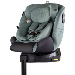 Scaun auto pentru copii Chipolino Premium Basil i-Size, rotativ, 40-150 cm, sistem isofix si picior de suport, protectie la impact lateral SPS, tetiera reglabila, husa detasabila imagine