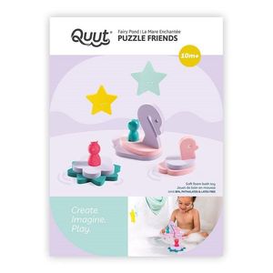 Jucarii de baie din spuma Iazul fermecat Quut Toys imagine