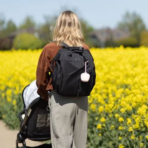 Husa de protectie din silicon Babyono Bej pentru suzeta imagine