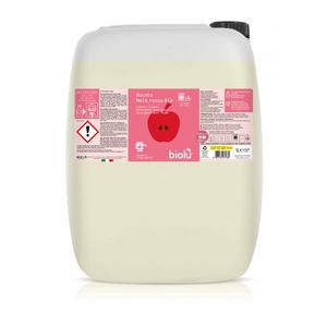 Detergent lichid pentru rufe albe si colorate cu mere rosii ecologic 20l Biolu imagine