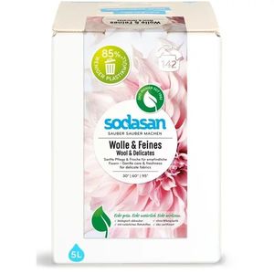 Detergent lichid pentru rufe delicate, lana si matase ecologic 5l Sodasan imagine