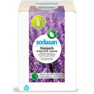 Sapun lichid cu lavanda si masline ecologic 5l Sodasan imagine