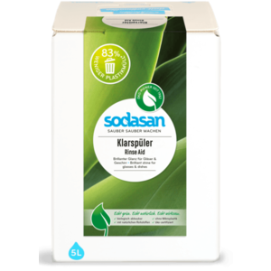 Solutie de clatire pentru masina de spalat vase ecologica 5l Sodasan imagine