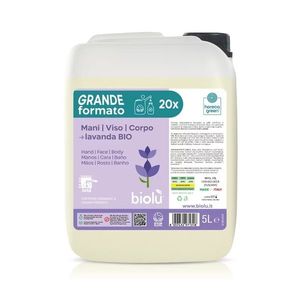 Sapun lichid cu lamaie si lavanda 5l Biolu imagine