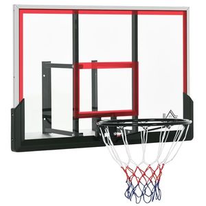 HOMCOM Panier de basketball mural avec panier spécial - 102 x 76 x 110 cm - interior exterior | Aosom Romania imagine