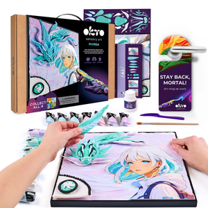 Set creativ - Sensory Art - Manga Air | Okto Clay imagine