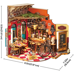 Puzzle 3D 312 piese - Casuta Cheers Bar & Dining | Robotime imagine