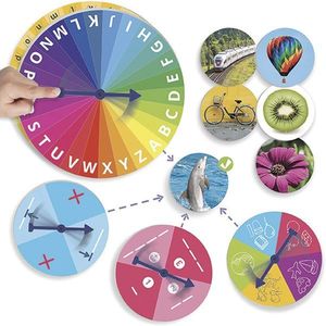 Joc educativ - Ruleta alfabet | Akros imagine
