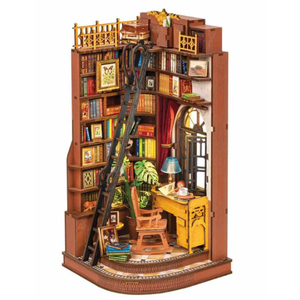 Puzzle 3D 196 piese - Cotor de carte - Silent Corner | Robotime imagine