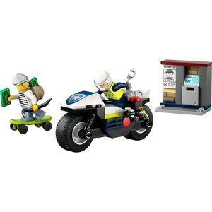 LEGO City - Urmarire cu Motocicleta de Politie (60455) | LEGO imagine