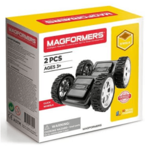 Set de constructie magnetic - Click Wheel, 2 piese | Magformers imagine