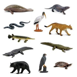Set 11 figurine - Everglades Florida | Safari imagine