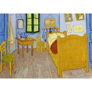 Puzzle 1000 piese - Art Collection - Vincent Van Gogh - Camera din Arles | Trefl imagine