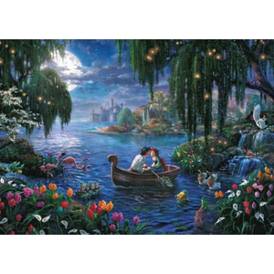 Puzzle 1000 piese - Disney Dreams Collection - Mica Sirena si Printul Eric | Schmidt imagine