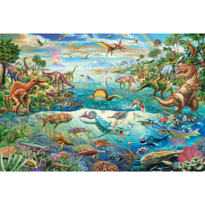 Puzzle 200 piese - Discover the Dinosaurs | Schmidt imagine