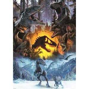 Puzzle clasic - Jurassic World - In lumea Jurassic Park | Trefl imagine