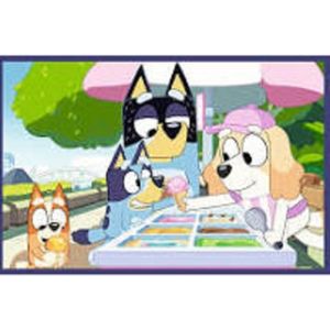 Puzzle - Distractie cu Bluey | Trefl imagine