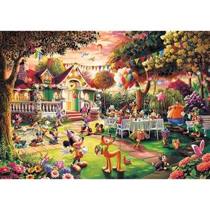 Puzzle - Mickey Mouse - Birthday Party | Trefl imagine