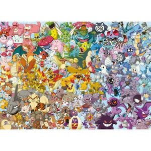 Puzzle - Provocarea Pokemon, 1000 piese | Ravensburger imagine