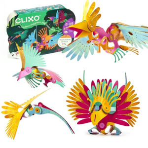 Joc magnetic de constructie - Pasari Tropicale | Clixo imagine