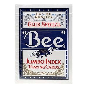 Carti de joc - Bee Jumbo Index, Blue | Bicycle imagine