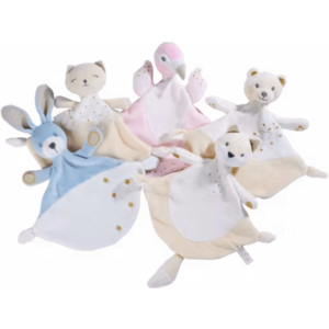 Jucarie de plus - Doudou si paturica, mai multe modele, 27cm | Nicotoy imagine