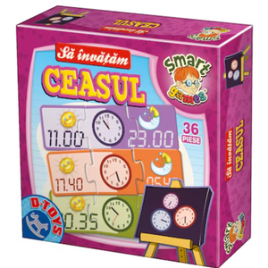 Joc educativ - Sa invatam ceasul | D-Toys imagine