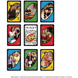 Joc de carti - Uno - Friends | Mattel imagine