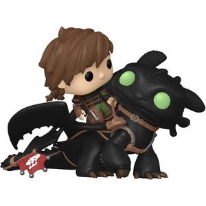 Figurina - Pop! How to Train Your Dragon 2: Hiccup with Toothless | Funko imagine