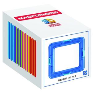 Set rezerve magnetice - Square, 12 piese | Magformers imagine
