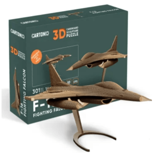Puzzle 3D - F-16 Fighting Falcon | Cartonic imagine