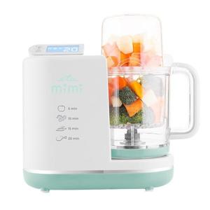 Aparat de gatit cu aburi pentru bebelusi 6 in 1 Eta Mimi 4306 90000, 700 W, 2 trepte de viteza, 0.9 litri, tritan fara BPA, LCD imagine