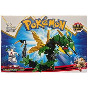Set de constructie Pokemon - James si Meow Meow vs. Rayquaza, 315 piese imagine