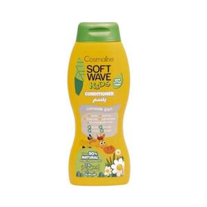 Balsam cu 90% ingrediente naturale pentru copii, aroma de musetel Cosmaline Soft Wave Kids, 400 ml imagine