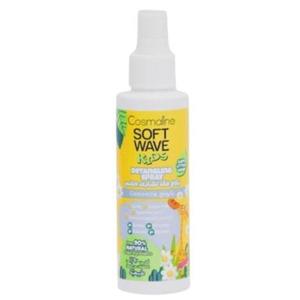 Spray pentru descalcirea parului cu 90% ingrediente naturale, aroma de musetel Cosmaline Soft Wave Kids, 125 ml imagine