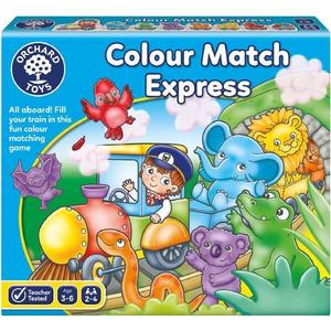 Trenulet puzzle de potrivire a culorilor imagine
