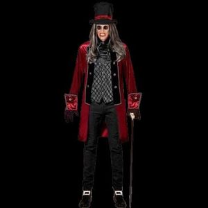 Costum vampir victorian - halloween imagine