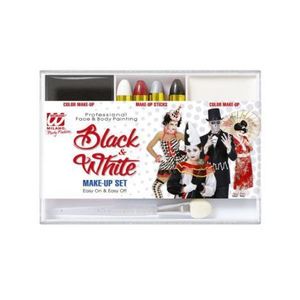 Set machiaj alb negru imagine