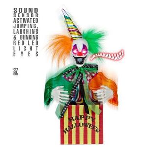 Decor clown in cutie animat Widmann Italia 10997 imagine