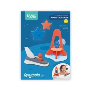 Jucarii de baie din spuma, Aventura spatiala, Quut Toys imagine