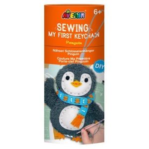 Set de cusut Primul meu Breloc - Pinguin imagine