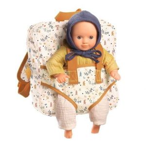 Rucsac cu port bebe, Djeco imagine