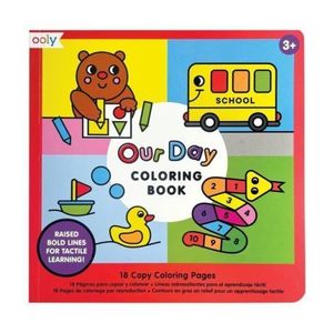 Carte de colorat cu contur reliefat - Our Day imagine