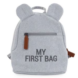 Rucsac pentru copii Childhome My First Bag Canvas Gri imagine