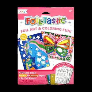 Kit Arta cu folie Foil-tastic - Whimsical World imagine