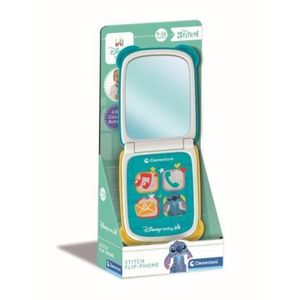 Clementoni - Telefon flip Stitch care dezvolta abilitatile motorii fine si simtul tactil imagine